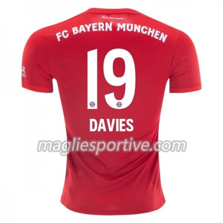 Completo Calcio Bayern Monaco Alphonso Davies 19 Divisa Prima 2019/2020
